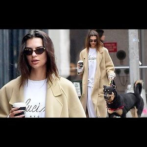 RARE Orange Lucien NYC oversized sweatshirt